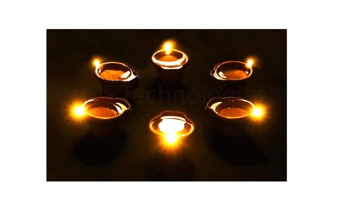 LED Light Water Sensor Diyas, Eco-Friendly Diyas for Home Decor. 25% OFF LIMITED TIME OFFER