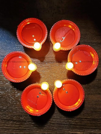 LED Light Water Sensor Diyas, Eco-Friendly Diyas for Home Decor. 25% OFF LIMITED TIME OFFER