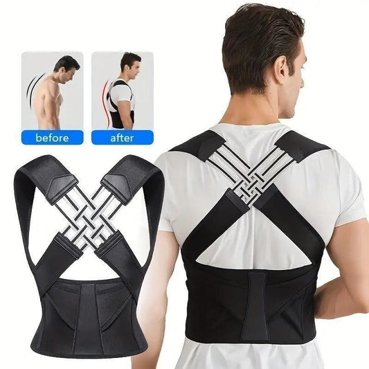 Adjustable Back Posture Corrector – Say Goodbye to Slouching!