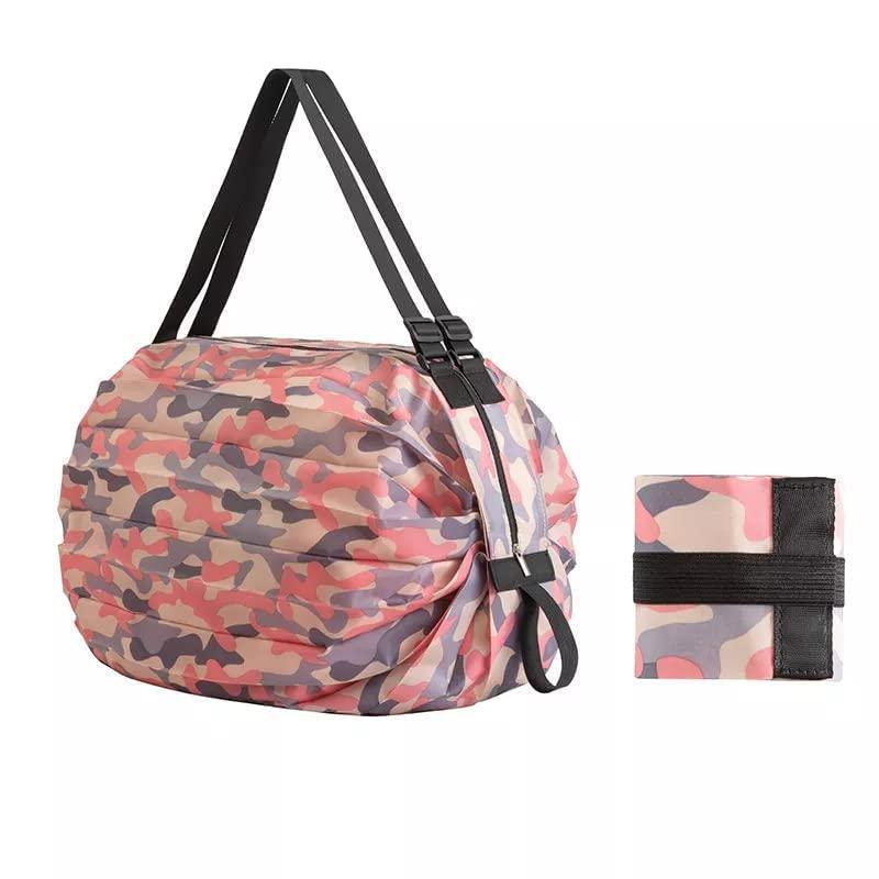 Foldable Shopping Handbag – Waterproof Travel Tote Bag