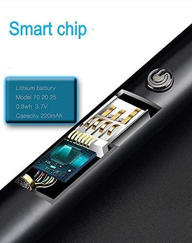 USB Plasma Rechargeable Electric Lighter for Kitchen, Pooja Room, Candles, BBQ, Multi Purpose - 360 Degree Flexible & Windproof