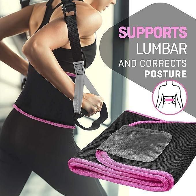 Sweat Slim Belt for Men and Women Body for Weight Loss