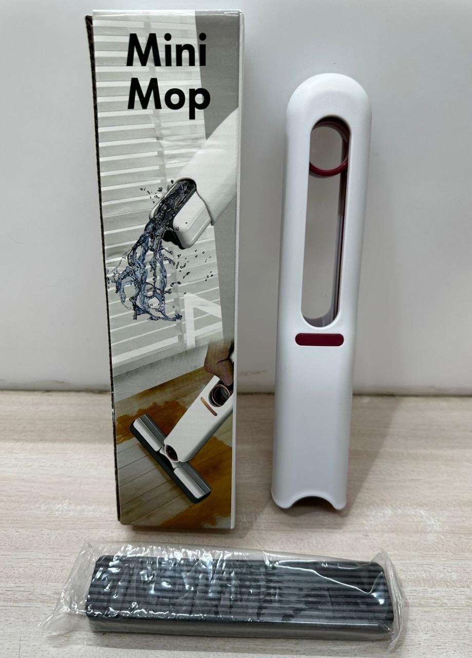 Mini Mop 2 -in- 1 | Self-Squeezing Roller | Lightweight & Space-Saving