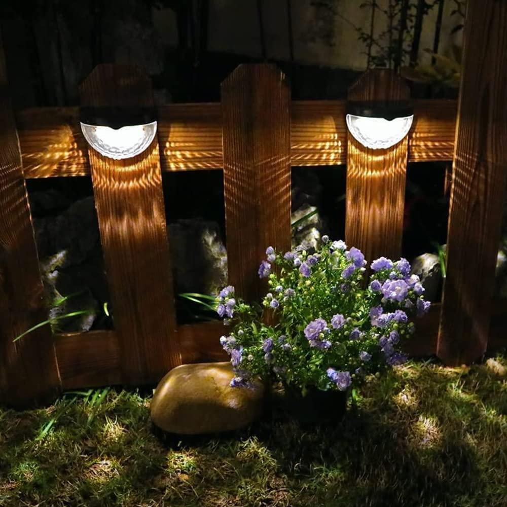 Solar Fence Lights - Mega Saver Pack (4 Lights)