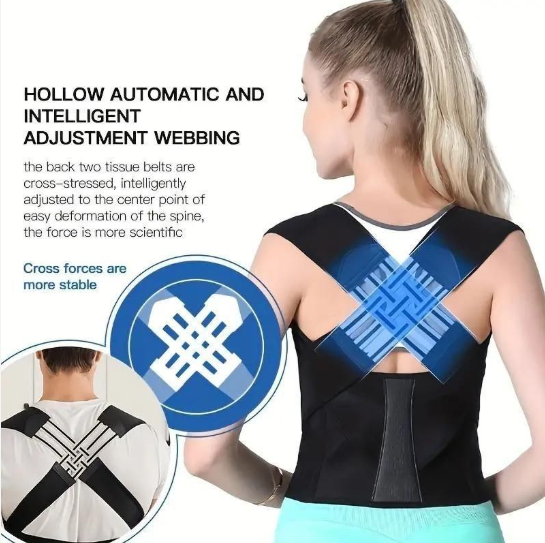 Adjustable Back Posture Corrector – Say Goodbye to Slouching!