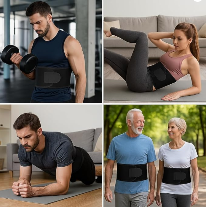 Sweat Slim Belt for Men and Women Body for Weight Loss